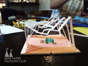 Model Paper Architecture Pavilion Miniature Vancouver Mppc