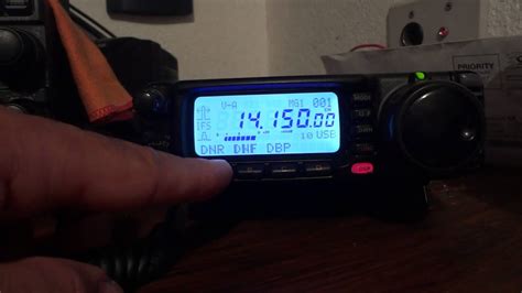 Yaesu Ft 100d Dnr Dnf Ifs Dsp On 20 Meters By Py1ry Youtube