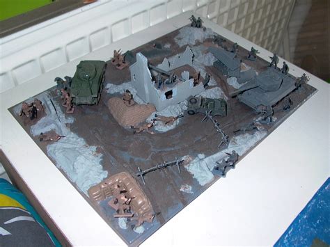 Airfix Diorama Kit Wip A View Of The Allied Positions On Flickr