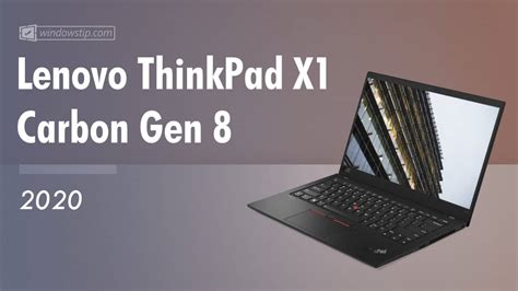 Lenovo Thinkpad X1 Carbon Gen 8 Specs Full Technical Specifications