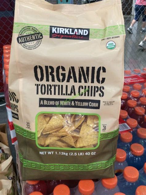 kirkland signature organic tortilla chips ounce bag costcochaser my xxx hot girl