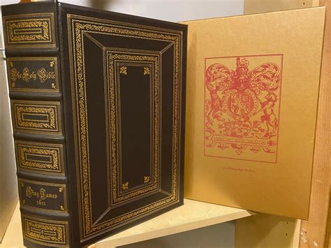 Easton Press The King James Holy Bible Classic 1611 Edition Etsy