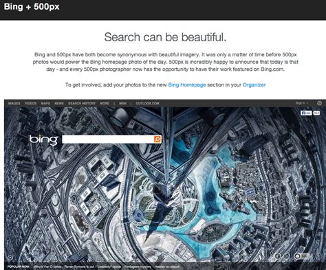 Popular Now On Bing Homepage Section Bing Images