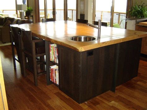 Over 60 cad blocks of cooktops: Slab Top Kitchen Island | Architectural Woodcraft