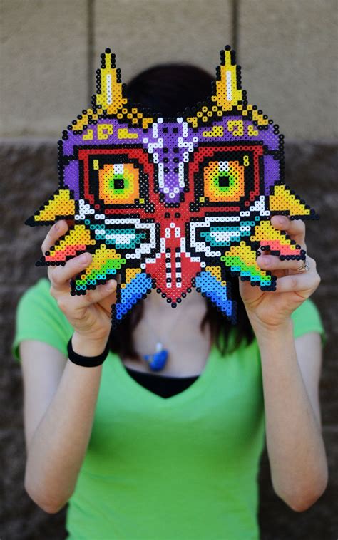 Legend Of Zelda Majoras Mask Pixel Art 2300 Via Etsy Diy Perler