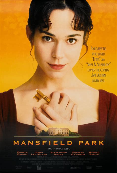 It's hard to imagine a more delightful time spent at the movies this holiday season than with this adaptation of austen's mansfield park. Mansfield Park Movie Poster - IMP Awards