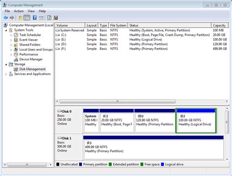 Windows 7 Disk Manager Ploraconnect