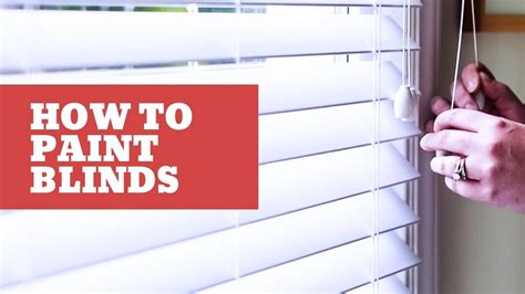 2 hang up the blinds outside. How to Spray Paint Window Blinds - YouTube | Blinds ...