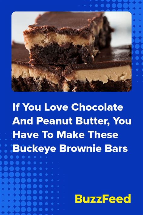 If You Love Chocolate And Peanut Butter You Have To Make These Buckeye