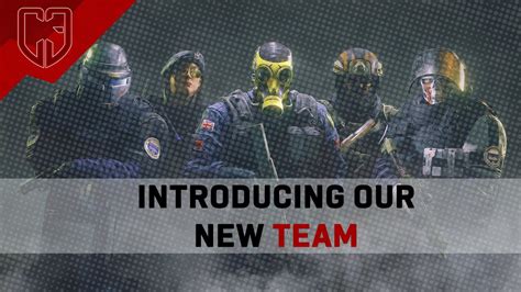 Introducing Our New Rainbow Six Siege Team Youtube