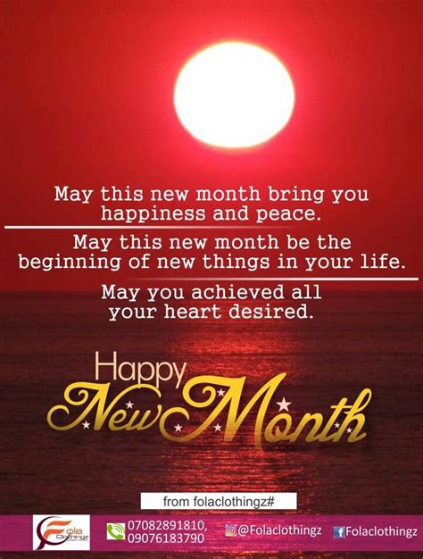 My prayer for this new month is that god will always be with me and strengthen me in my happy new month to me. Pin by Blest Enterprise on Greetings | Happy new month ...