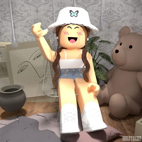 Aesthetic Roblox Wallpaper For Girls 1k Aesthetic Roblox Gfx Girl In