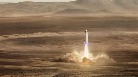 Spacex Bfr Mars Mission 4k Wallpapers Hd Wallpapers Id 22722