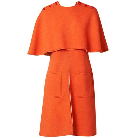 Dior Haute Couture Day Dress With Cape At 1stdibs Dior Cape Dress