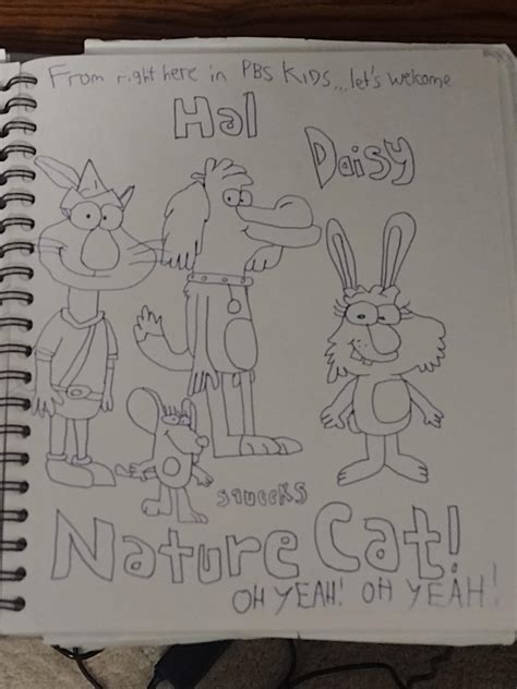 Nature Cat Hal Daisy And Squeeks By Joeyhensonstudios On Deviantart