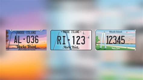 3 Rocky Point Designs Unveiled For New License Plate