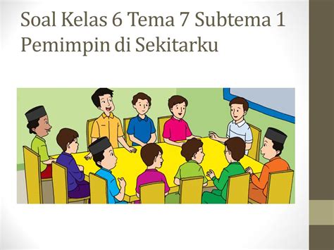 Rangkuman Tematik Kelas 6 Tema 7 Subtema 1 Kepemimpinan Kumpulan Soal