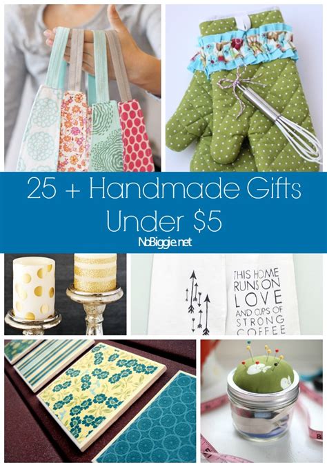 Best of all, they don't have the bulkiness. 25+ handmade gift ideas under $5