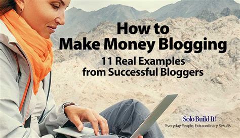How To Make Money Blogging Strategies From Successful Bloggers
