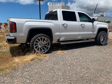 2016 Gmc Sierra 1500 With 24x12 44 Hardcore Offroad Hc15 And 3312