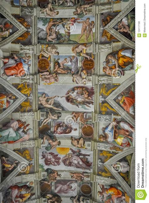 Sistine Chapel In Vatican Museum Editorial Image Image Of Cappella