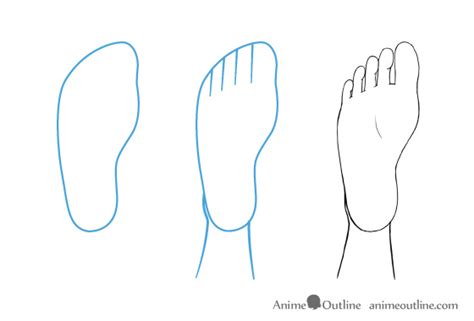 How To Draw Anime And Manga Feet From Different Views Walker Weepame1960