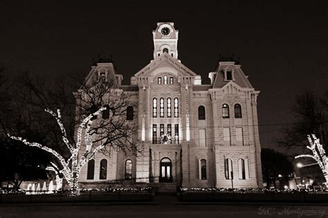 Hill County Courthouse Hillsboro December 2017 Rc Montgomery