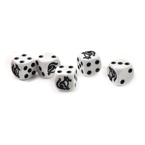 Bunco, like most dice games, is all about luck. Cat Dice - 5 Poker Dice Set | Pink Cat Shop