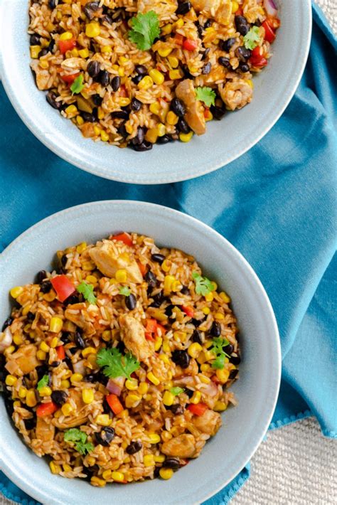 We love everything about them. Instant Pot Chicken Burrito Bowl - Mama Needs Cake