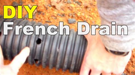 It just requires a little preparation and planning, the right. DIY FRENCH DRAIN - YouTube