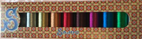Sajou Selection Box 8 Spools Metallic Thread Great Deal