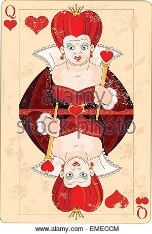Tarjeta de Reina de corazones - Imagen de Archivo in 2020 | Queen of