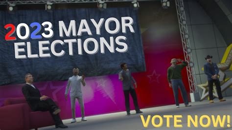 Sunset Valley Roleplay 2023 Mayor Elections Candidate Campaign