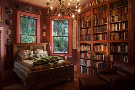 Bibliophiles Will Appreciate These Airbnb Homes Home Library Big Bedrooms New Orleans Mansion