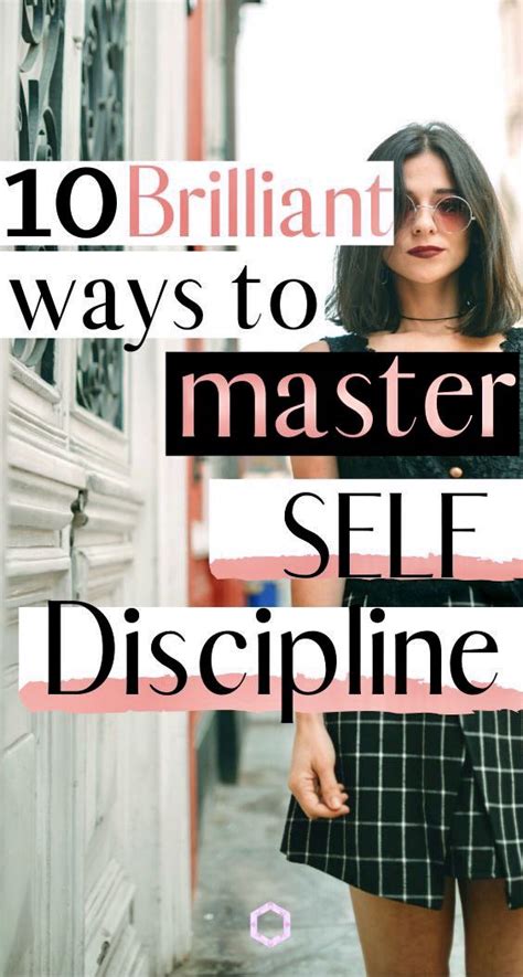 10 Brilliant Ways to Master Self Discipline - Everything ...