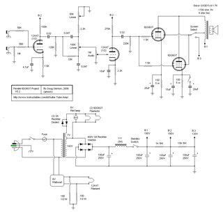 Schematic diagrams are usually utilized for the maintenance and repair of electronic and. Guitar Tube Amp | Amp, Guitar, Circuit diagram