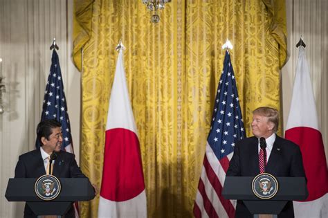 Trump Abe To Meet As U S Japan Relationship Shows Strains Over North