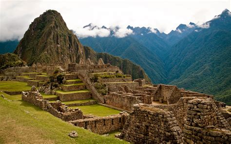 Wallpaper Landscape Hill Rock Machu Picchu Tourism Village