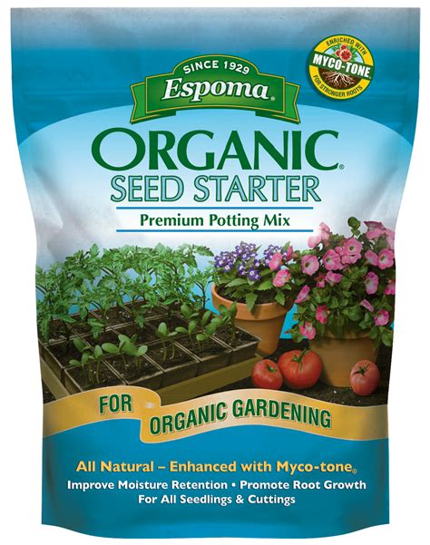 Espoma Organic Seed Starter Potting Soil Mix Espoma