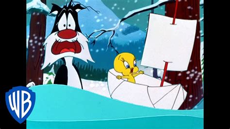 Looney Tunes Finding Food In The Snow Storm Classic Cartoon Wb