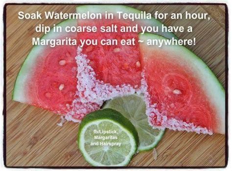 Tequila Watermelon Watermelon Margarita Tequila Soaked Watermelon