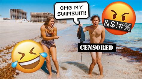 Dissolving Swimsuit Prank On My Husband HILARIOUS YouTube