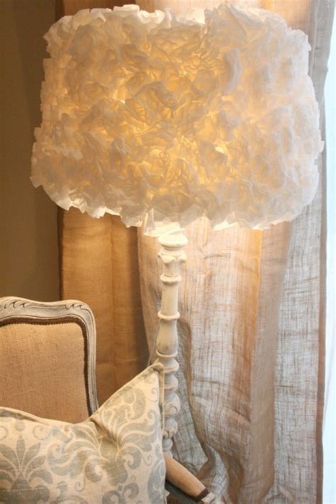 Diy Coffee Filter Lamp Shade Shelterness