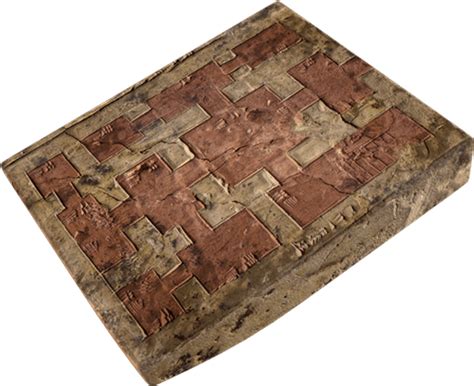 Ancient Stone Tablet Floor Clipart Large Size Png Image Pikpng