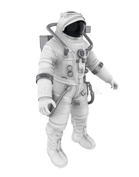 Astronaut Isolated Stock Illustration Illustration Of Technology