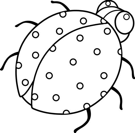 Ladybug Coloring Drawing Coloring Coloring Pages