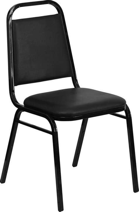 Great savings & free delivery / collection on many items. Economy Black Vinyl Stack Chair w/ Black Frame