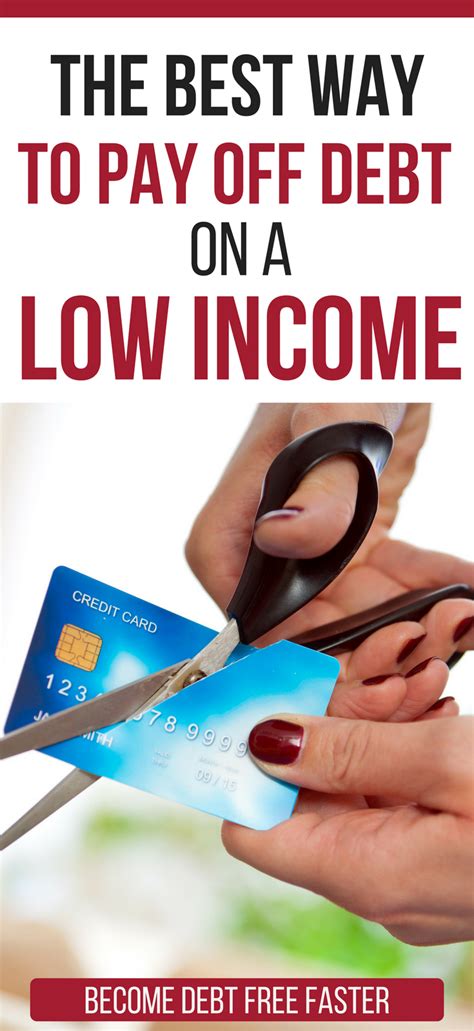 The Fastest Way To Pay Off Debt On A Low Income Debt Free Tips How To