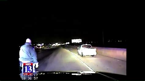 Police Release Dash Cam Video From Officer Involved Shooting Chase In Utah County