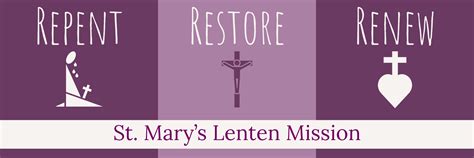 Parish Lenten Mission March 8 10 Parish Of St Mary Mother Of God